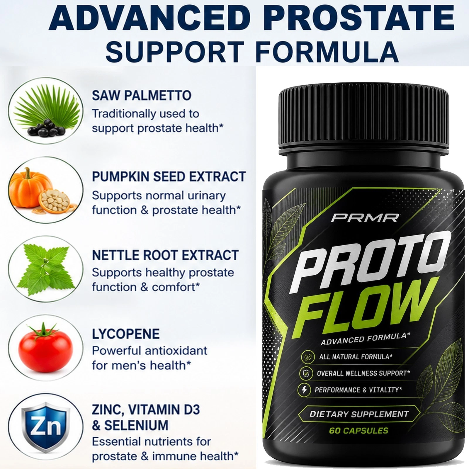 ProtoFlow Prostate Support Supplement